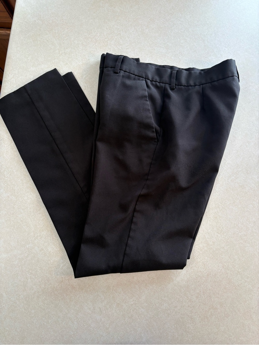 ASOS Black Straight-Leg Dress Pants